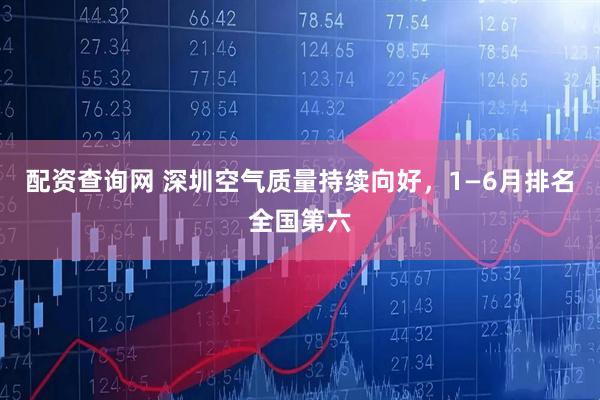 配资查询网 深圳空气质量持续向好，1—6月排名全国第六